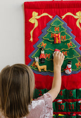 Green Christmas Tree Advent Calendar